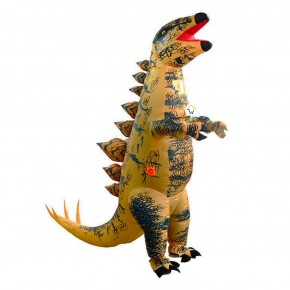 Disfraz Dinosaurio Estegosaurio Gigante Inflable Adulto DNESTEGO